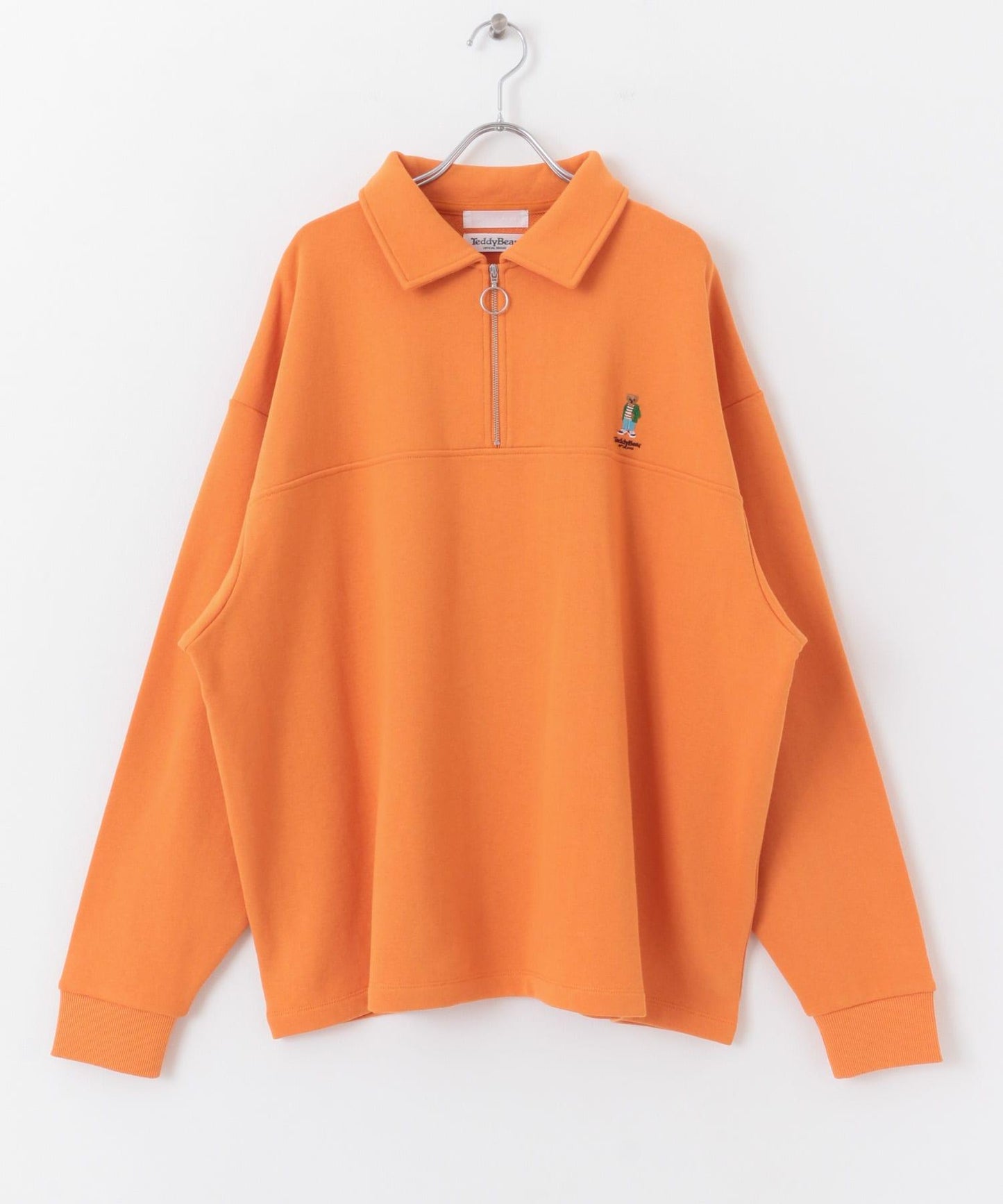 「中性款」TeddyBear×SOP 泰迪熊半拉鍊衛衣