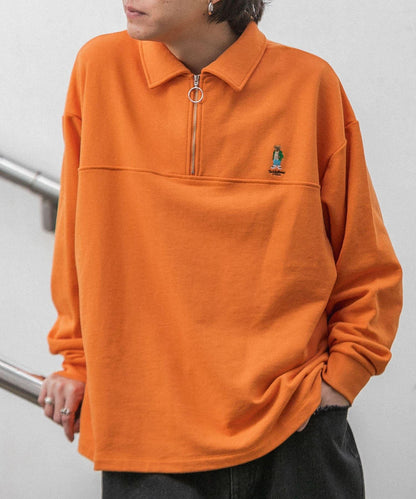 「中性款」TeddyBear×SOP 泰迪熊半拉鍊衛衣