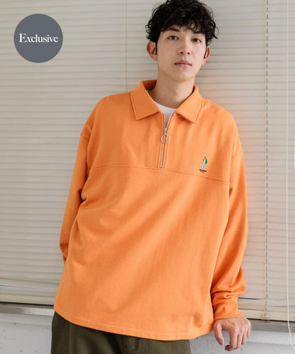 「中性款」TeddyBear×SOP 泰迪熊半拉鍊衛衣