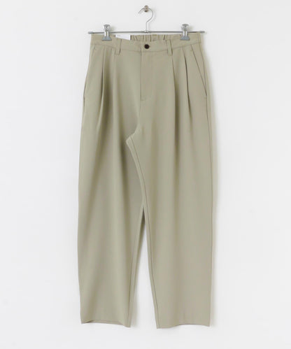 易打理/套裝搭配 雙褶錐形西裝褲