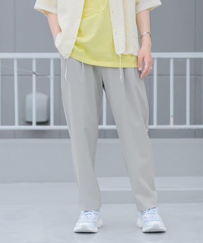 易打理/套裝搭配 雙褶錐形西裝褲