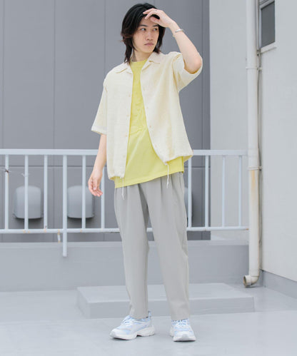 易打理/套裝搭配 雙褶錐形西裝褲