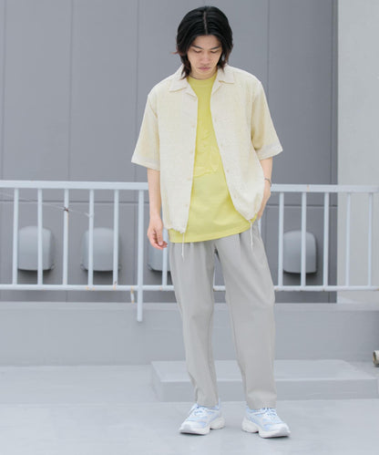 易打理/套裝搭配 雙褶錐形西裝褲