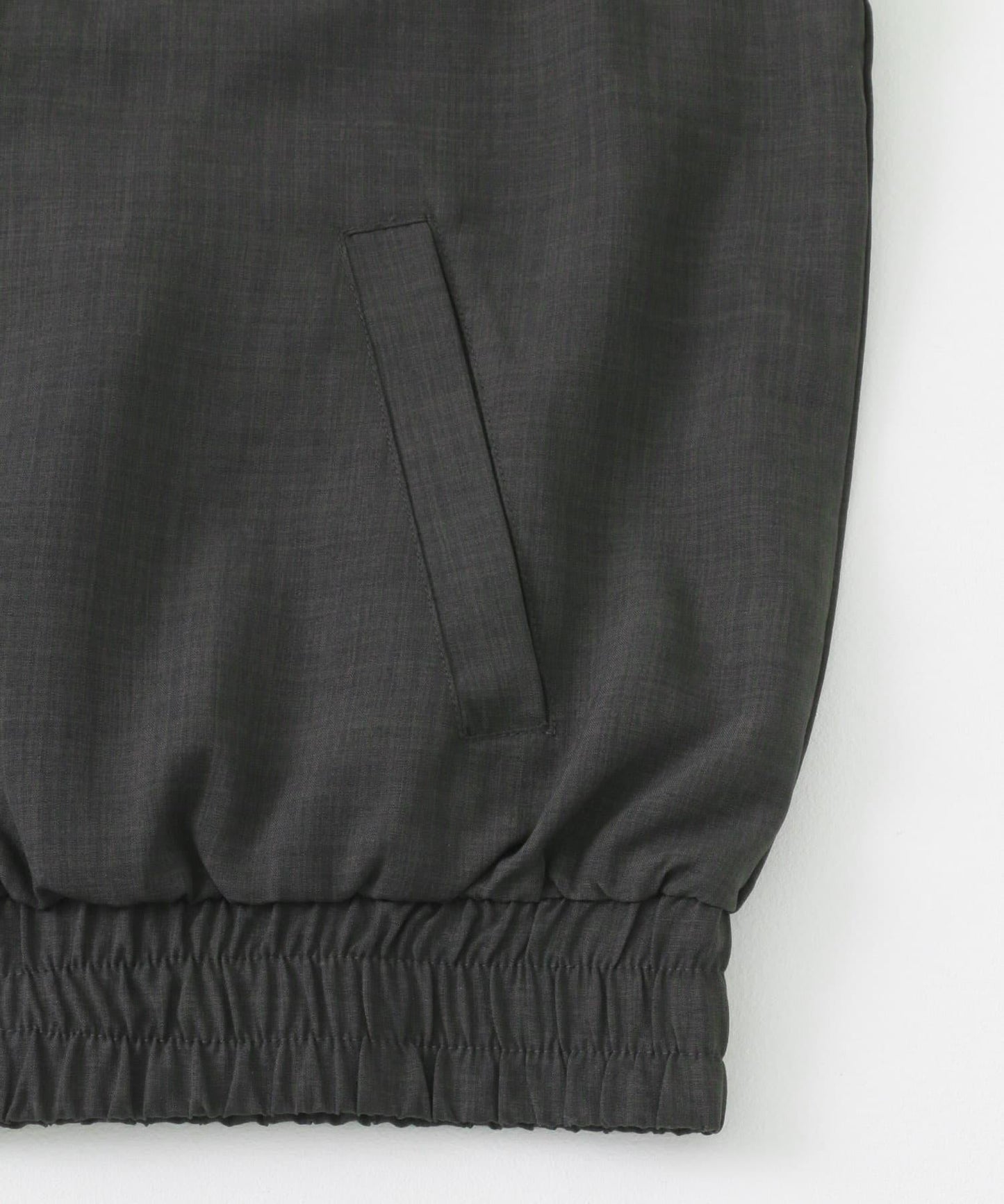 「易護理/套裝搭配」亞麻風立領雙拉鍊馬甲