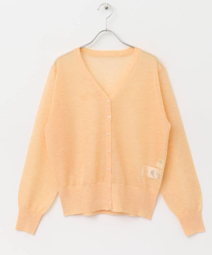 透視混色亮片開衫