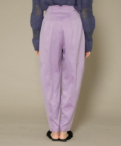 拼色拼接曲線長褲