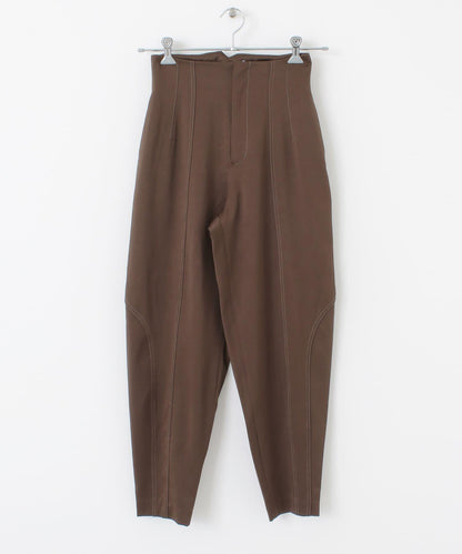 拼色拼接曲線長褲