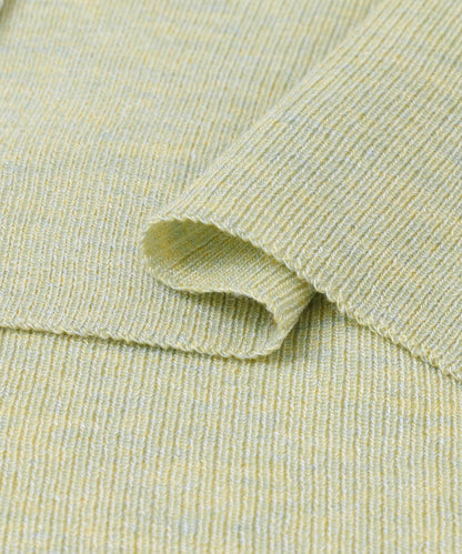 透視混色亮片開衫