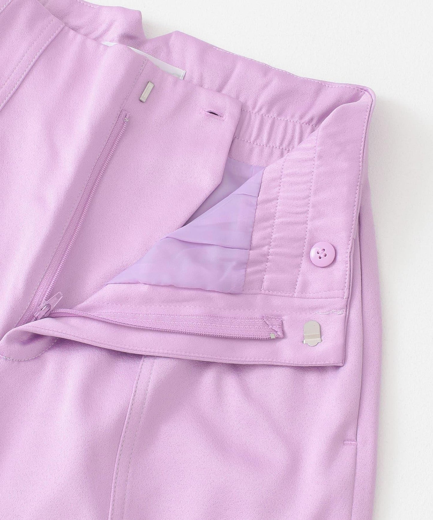 拼色拼接曲線長褲