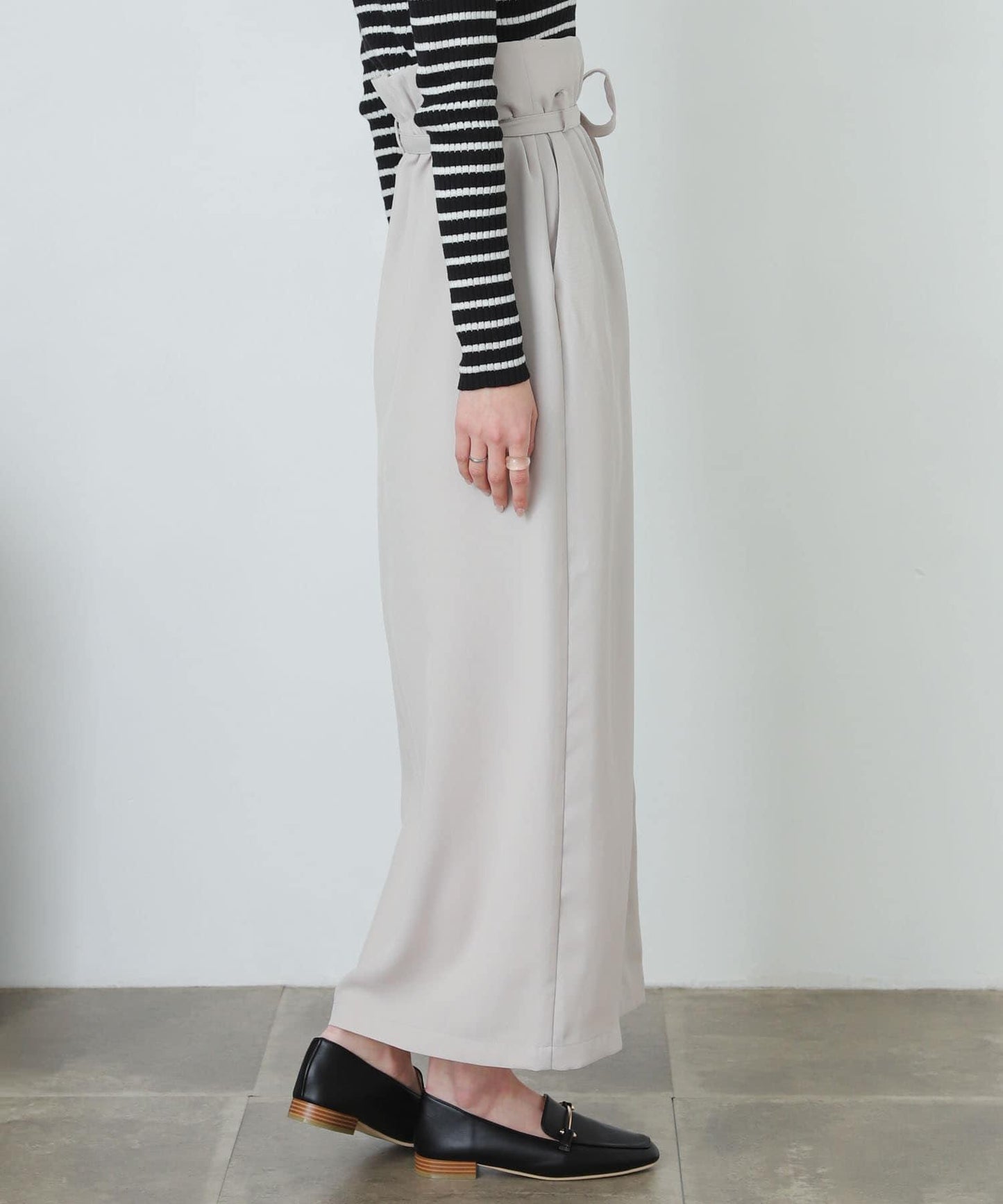 提供XS・TALL尺碼 高腰斜襟半身裙