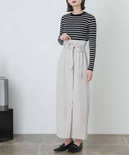 提供XS・TALL尺碼 高腰斜襟半身裙