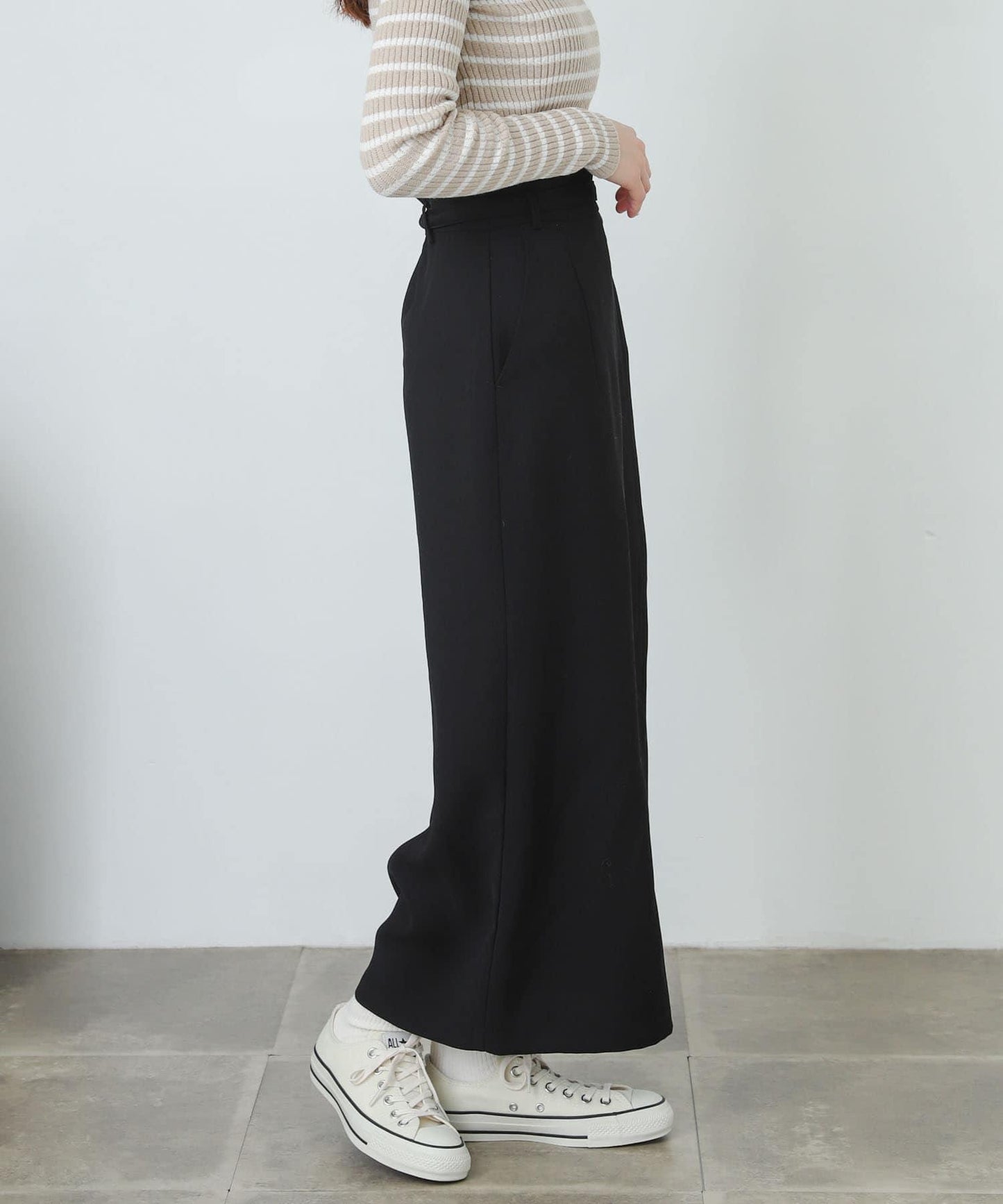 提供XS・TALL尺碼 高腰斜襟半身裙