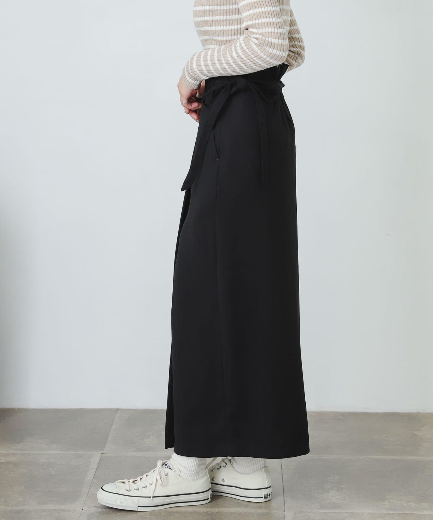 提供XS・TALL尺碼 高腰斜襟半身裙