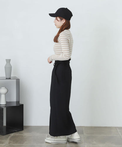 提供XS・TALL尺碼 高腰斜襟半身裙