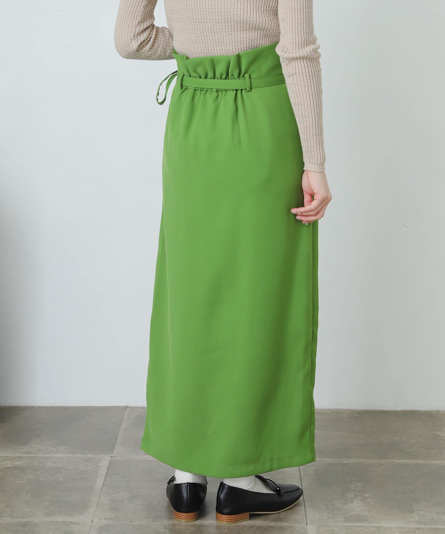 提供XS・TALL尺碼 高腰斜襟半身裙