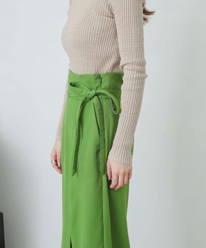 提供XS・TALL尺碼 高腰斜襟半身裙