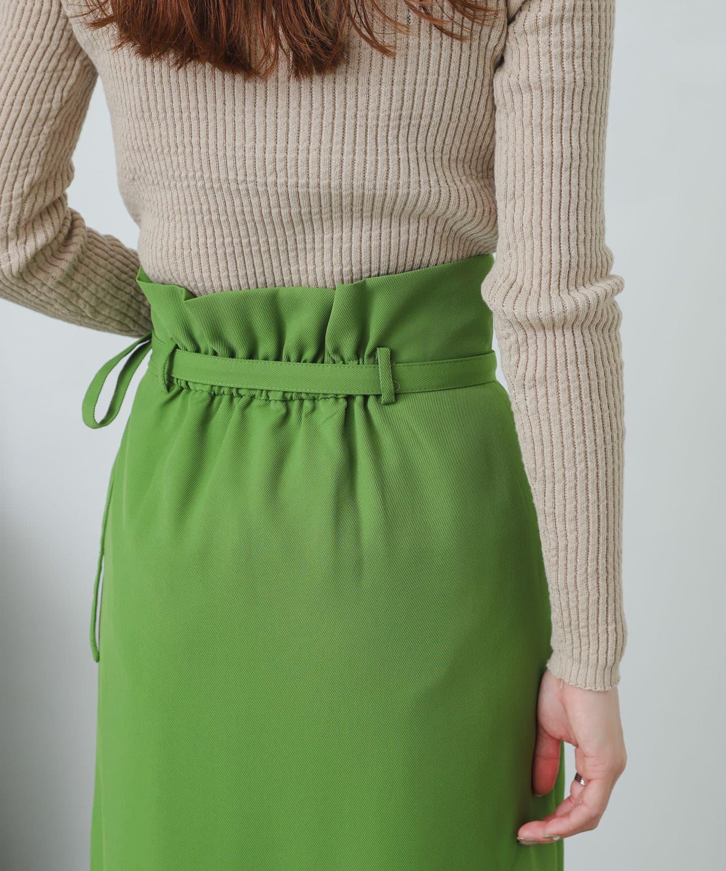 提供XS・TALL尺碼 高腰斜襟半身裙