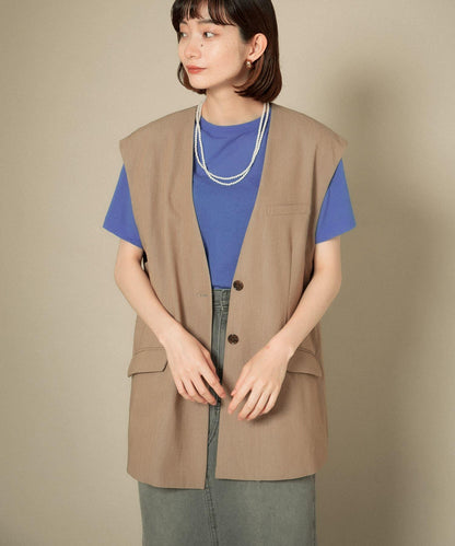 2WAY無領夾克