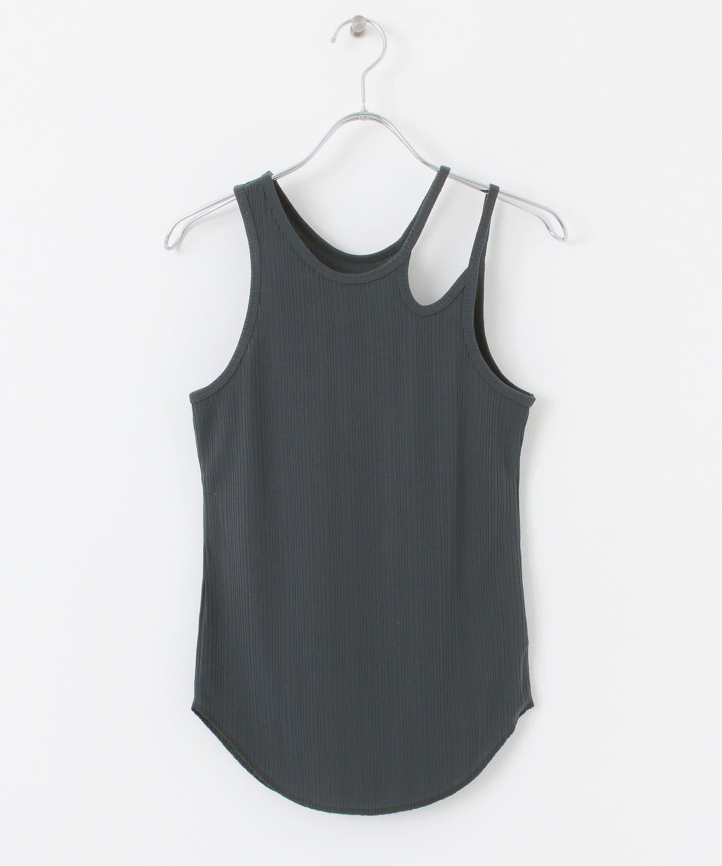 不對稱領口背心