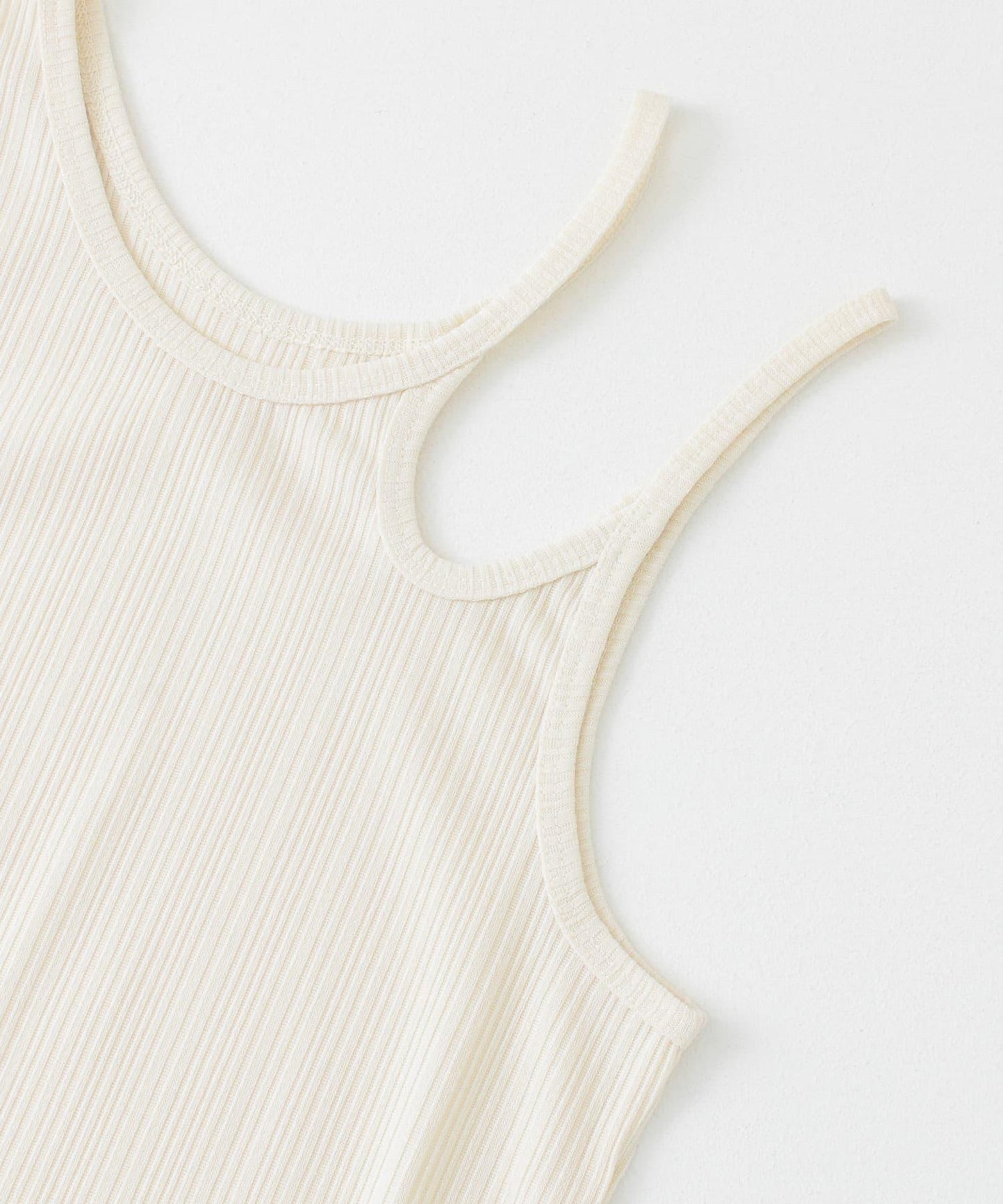 不對稱領口背心