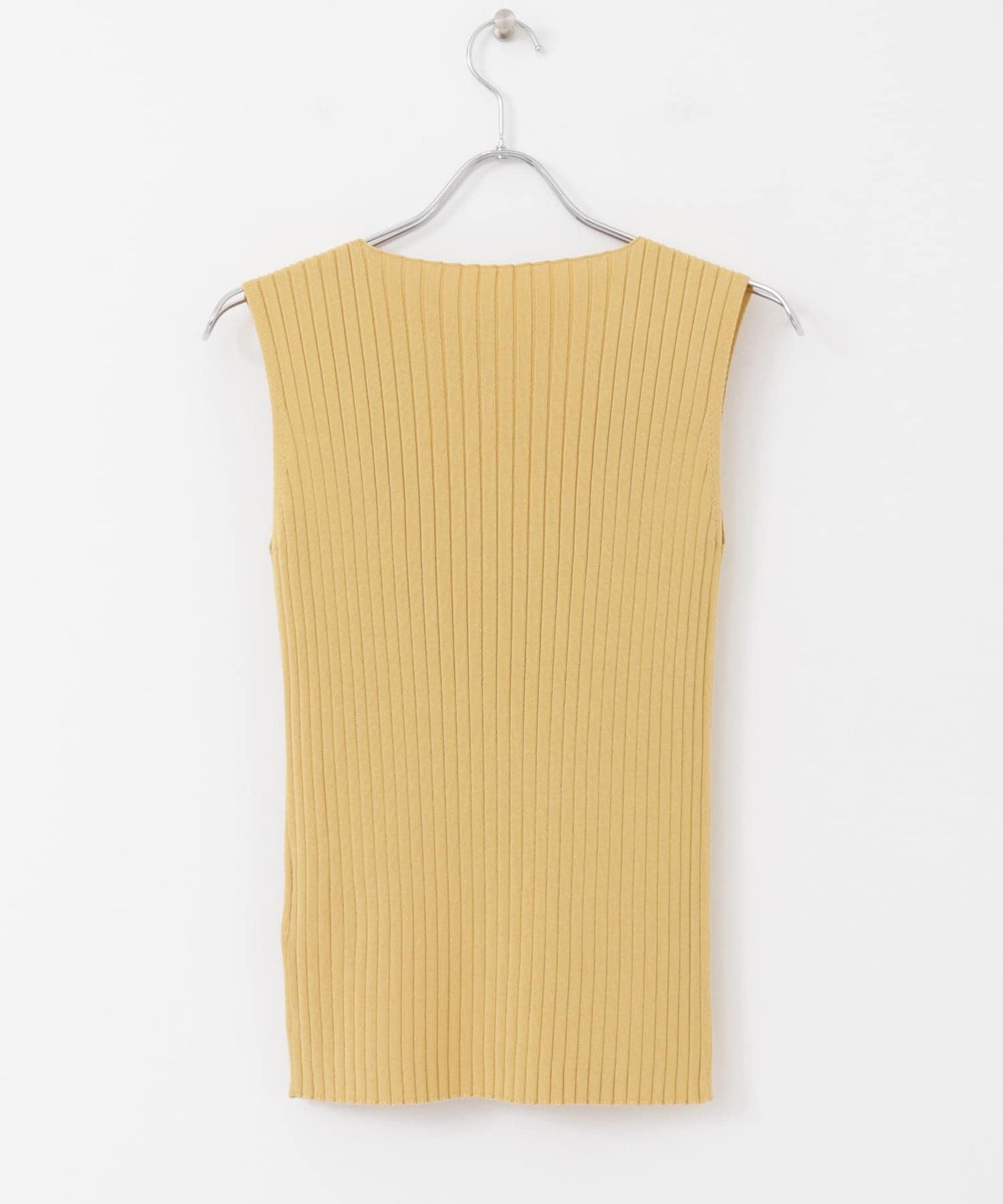 船領羅紋針織背心