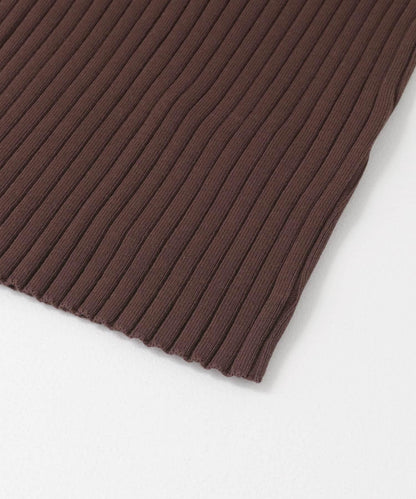 船領羅紋針織背心