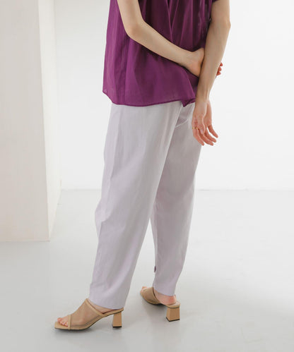 拼接紐扣設計長褲