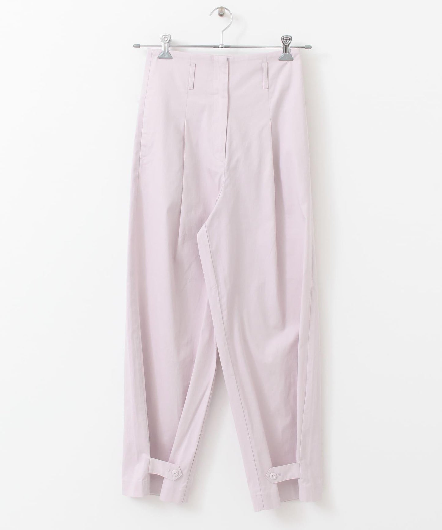 拼接紐扣設計長褲