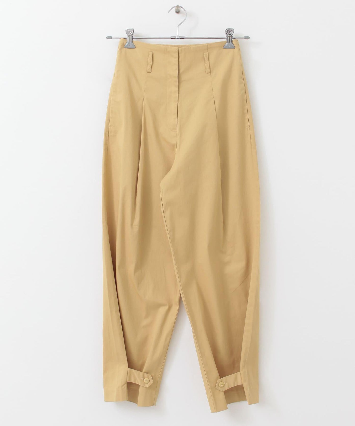 拼接紐扣設計長褲