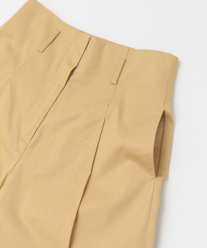 拼接紐扣設計長褲