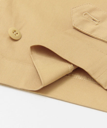 拼接紐扣設計長褲