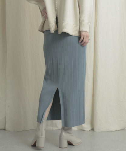 羅紋針織修身半身裙