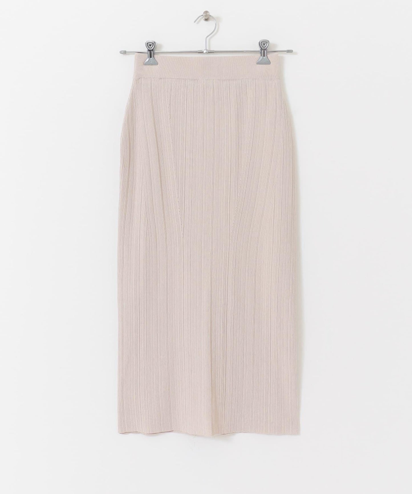 羅紋針織修身半身裙