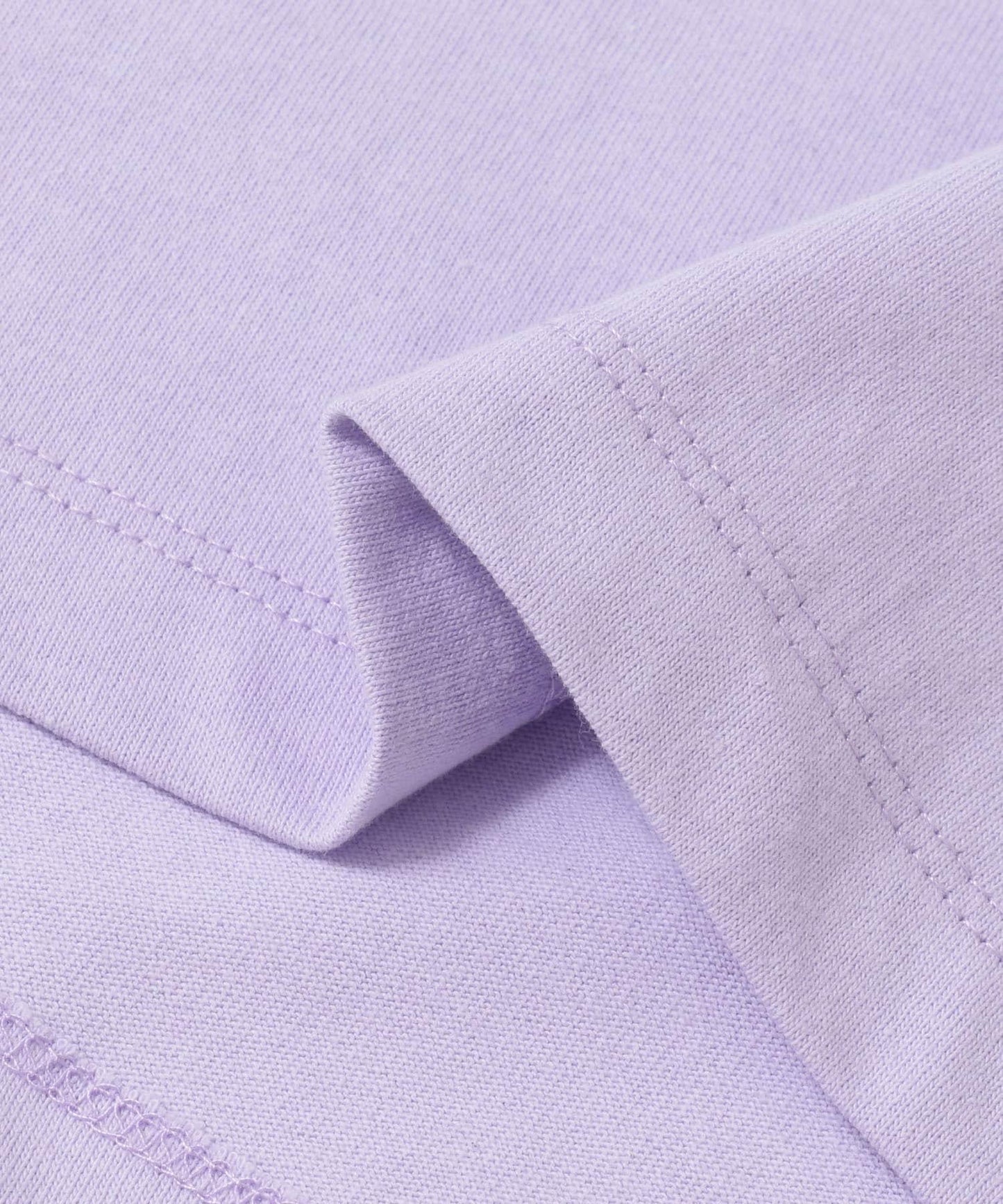 女孩圖案T恤（五分袖）