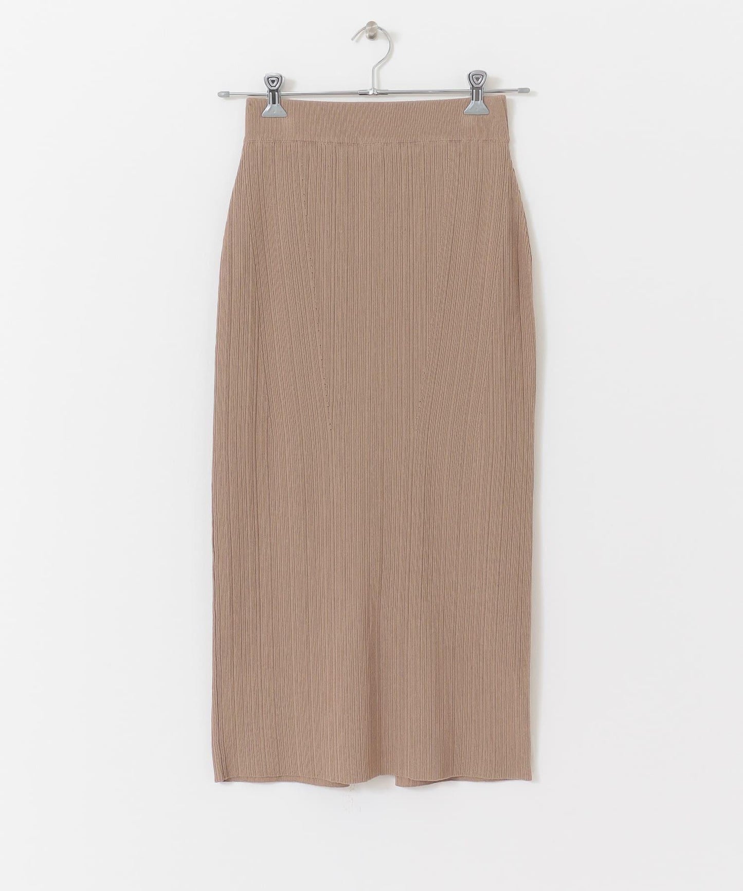 羅紋針織修身半身裙