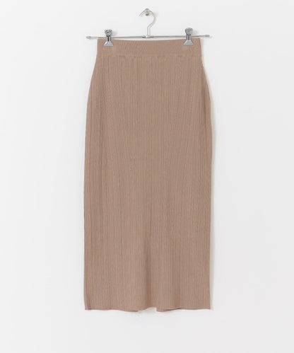 羅紋針織修身半身裙