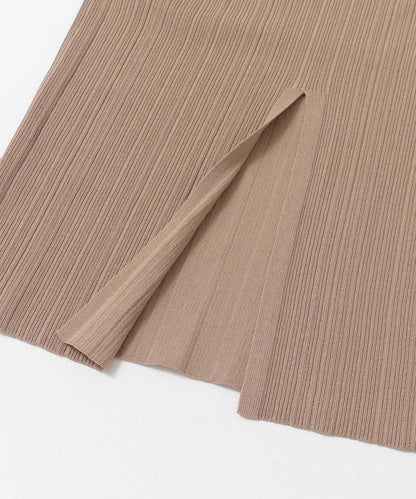 羅紋針織修身半身裙