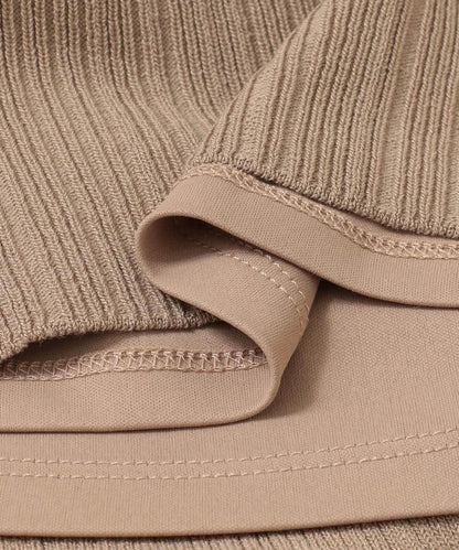 羅紋針織修身半身裙