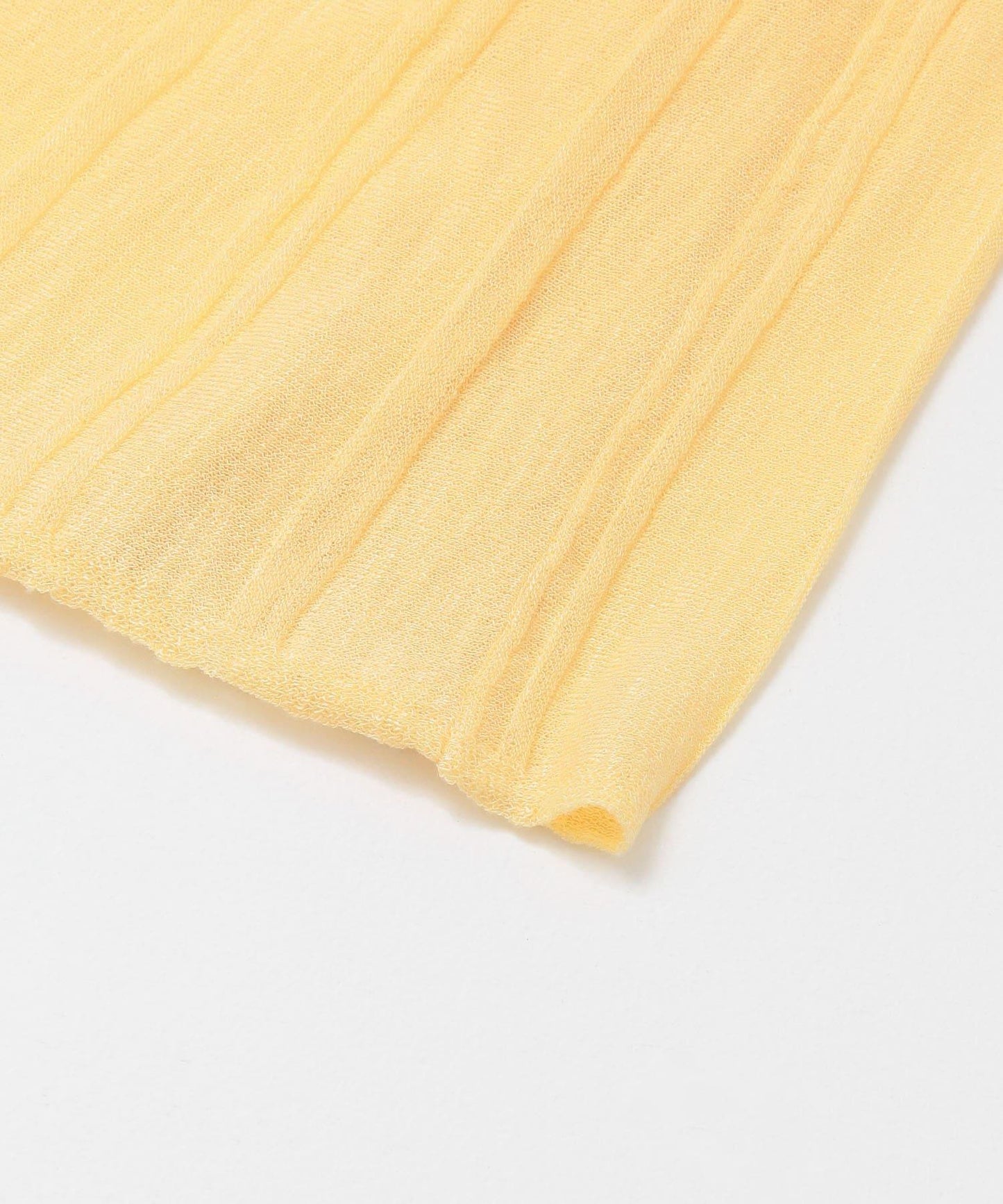 百褶羅紋針織半身裙