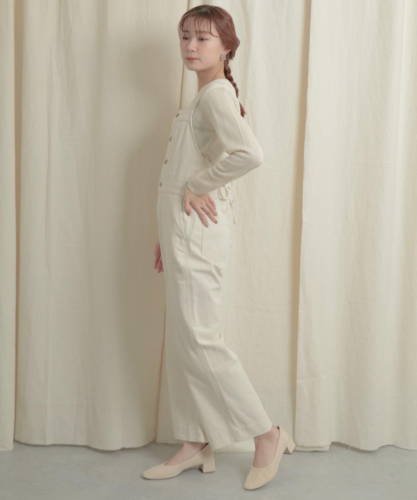 短款開衫疊穿針織上衣