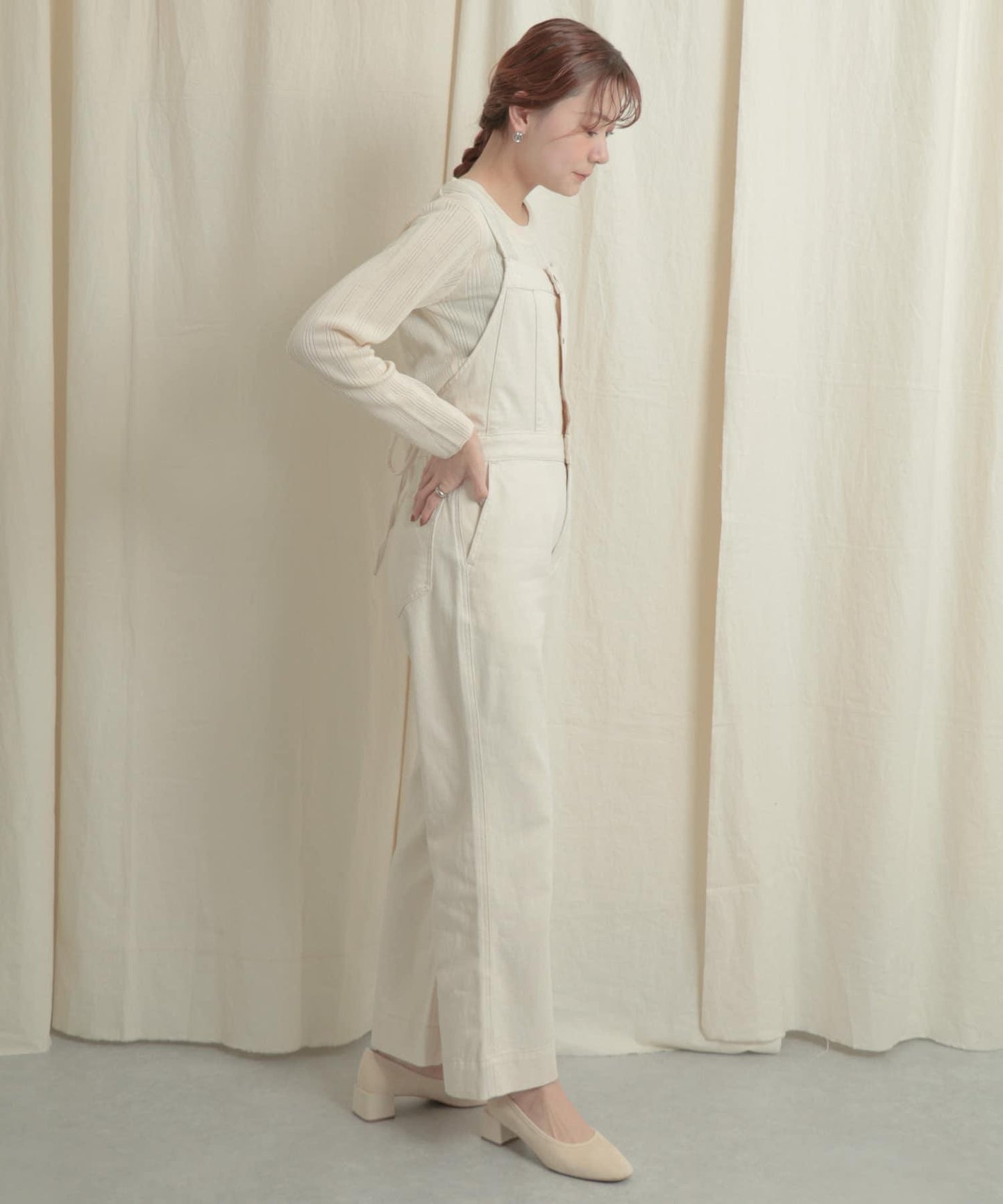 短款開衫疊穿針織上衣