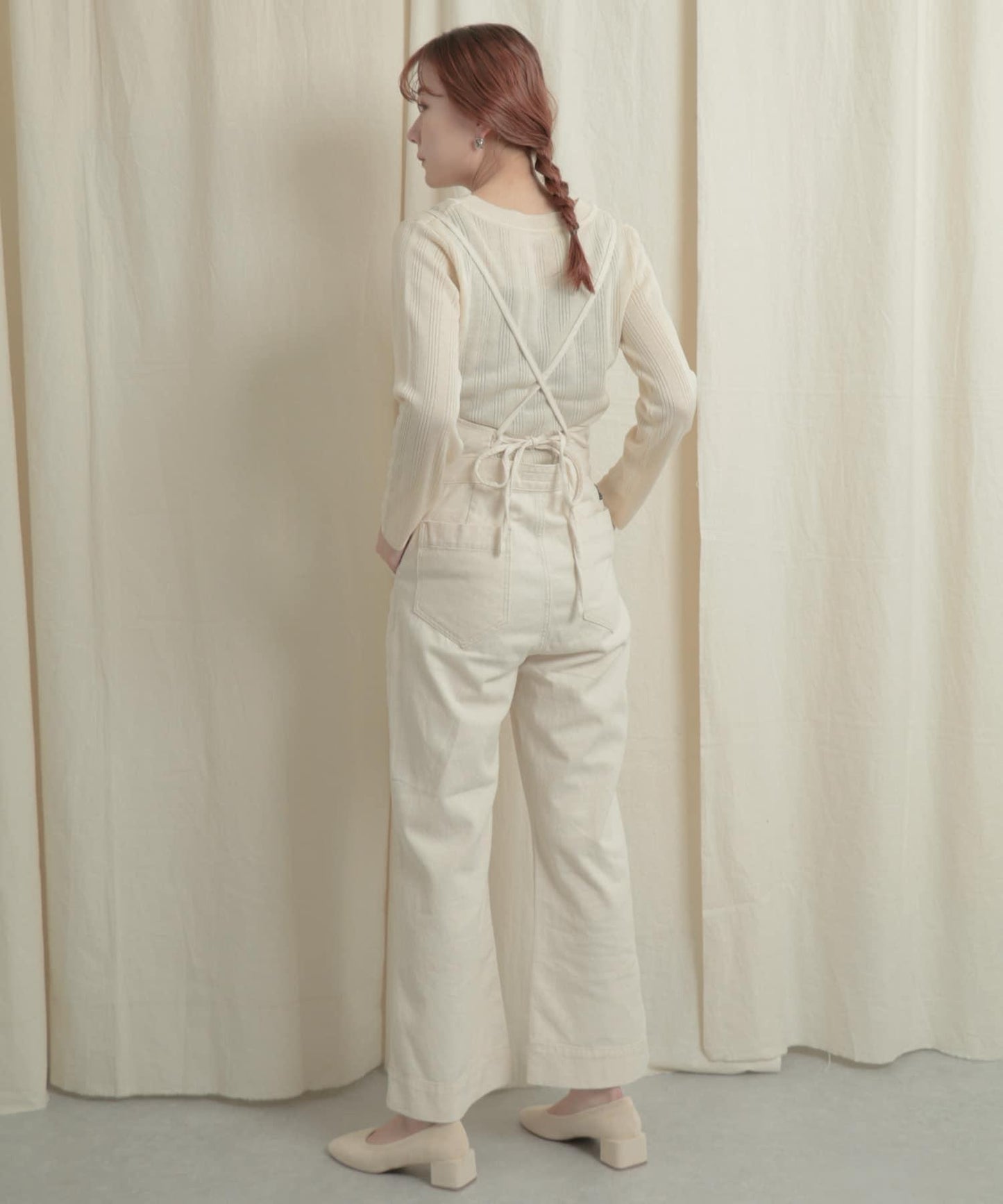 短款開衫疊穿針織上衣