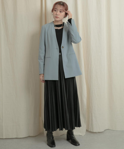 短款開衫疊穿針織上衣