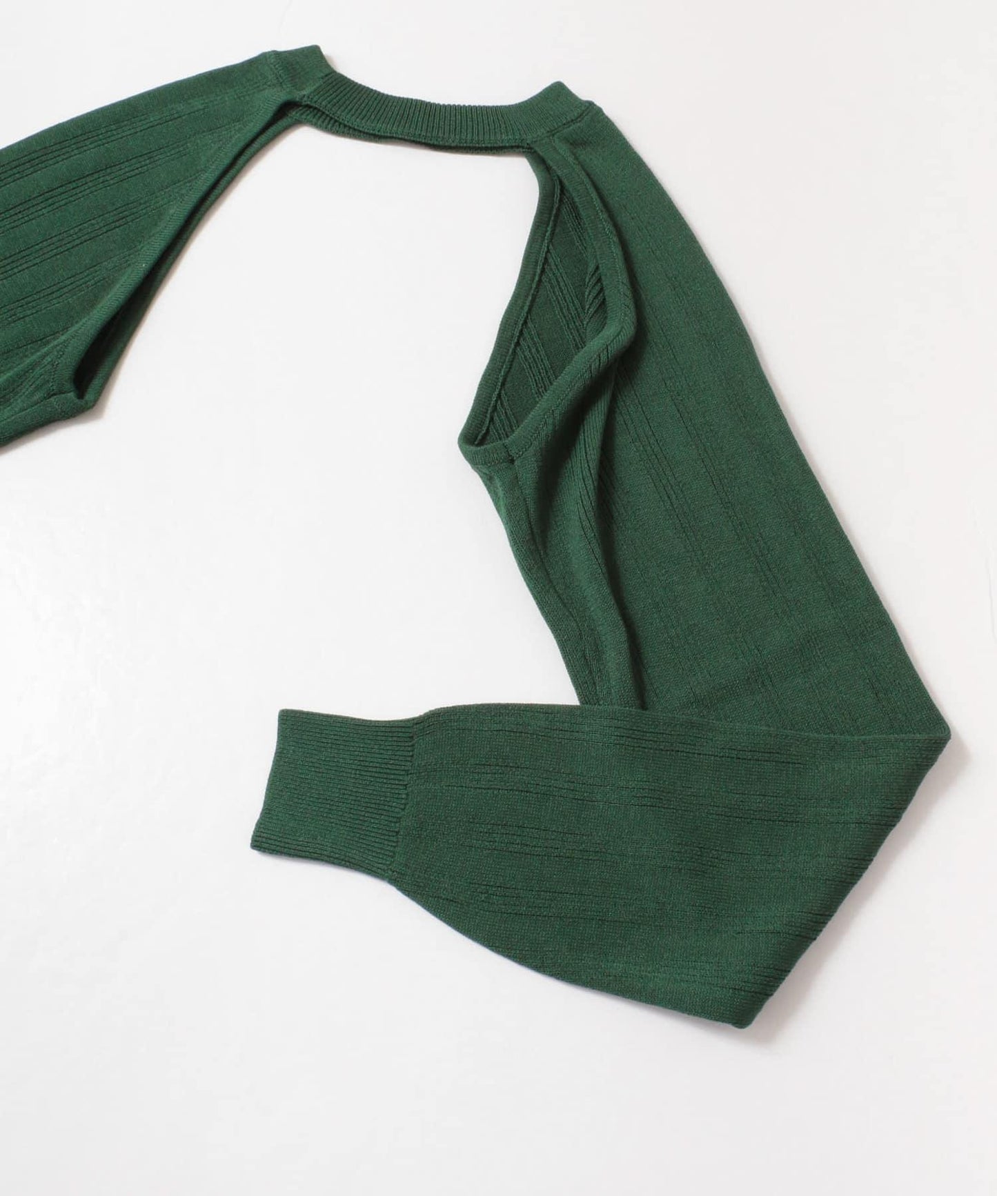 短款開衫疊穿針織上衣