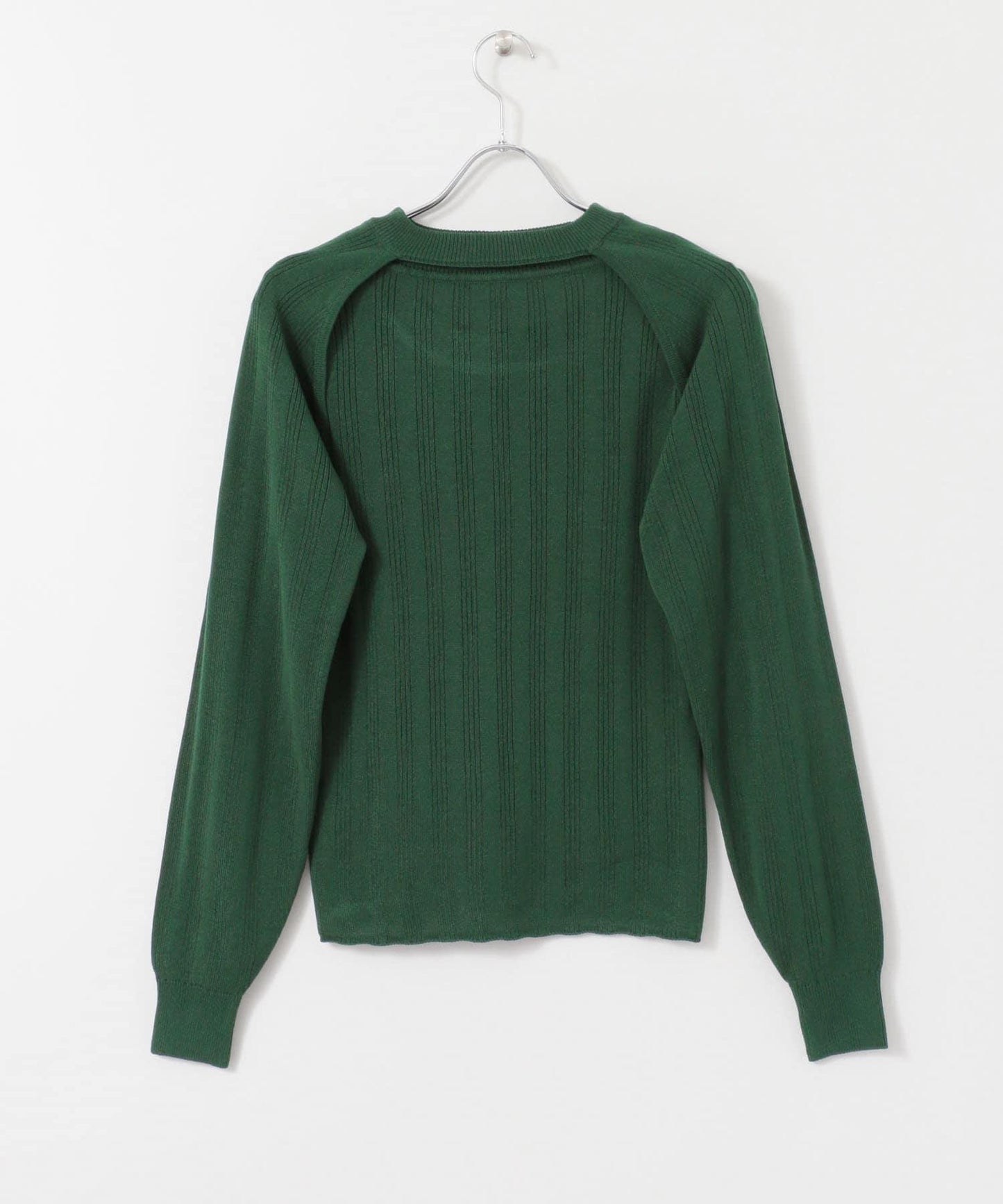 短款開衫疊穿針織上衣