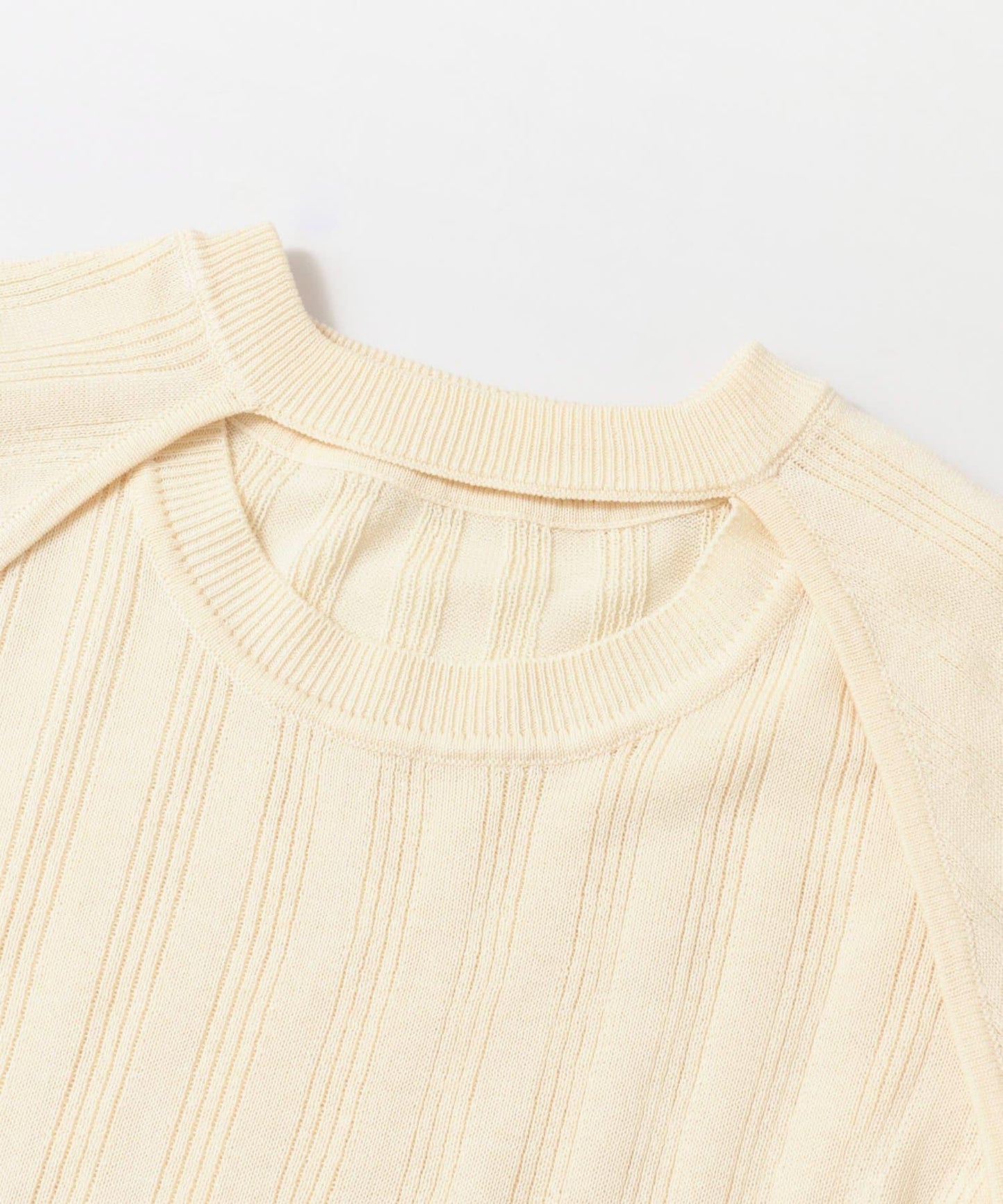 短款開衫疊穿針織上衣