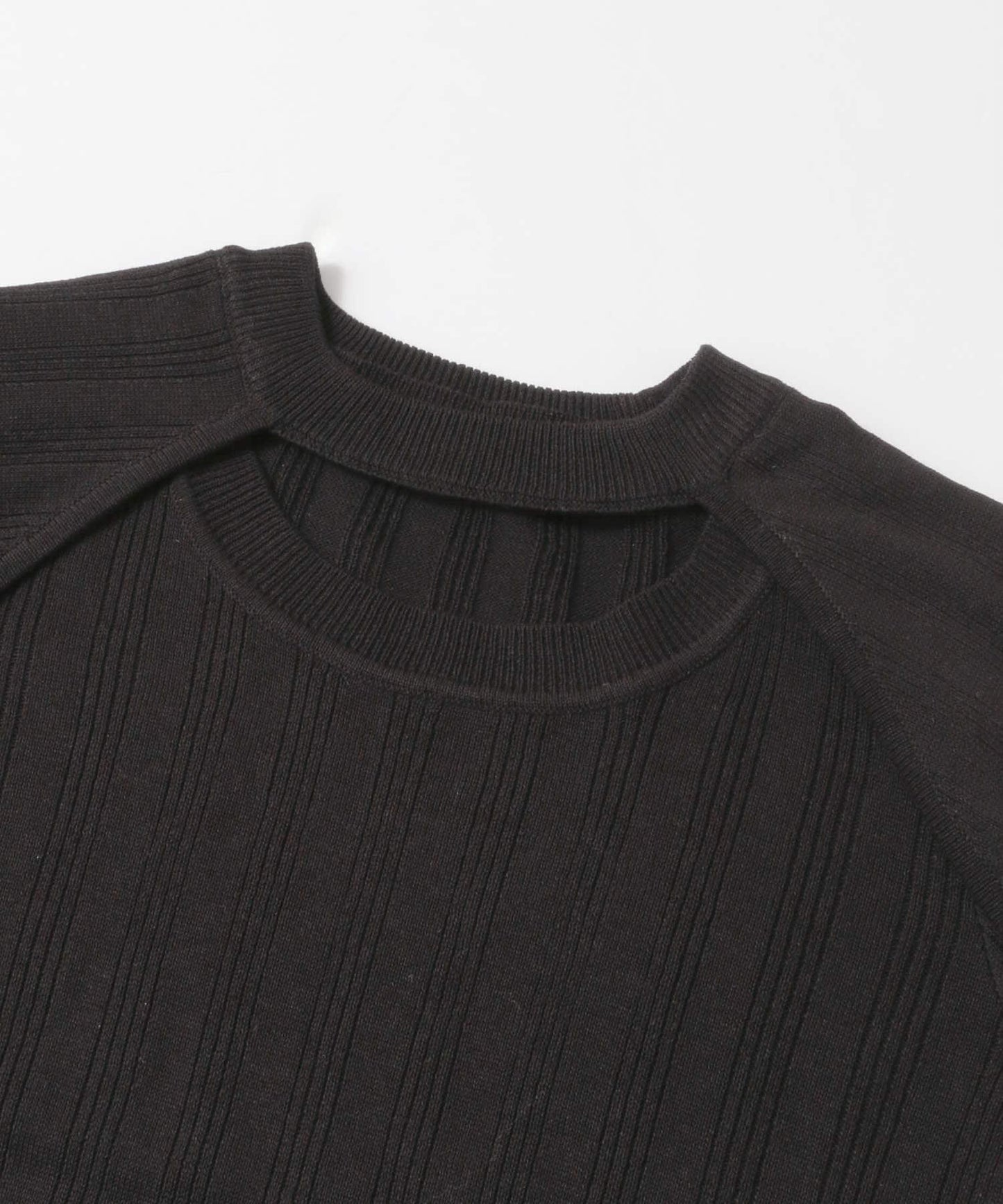 短款開衫疊穿針織上衣