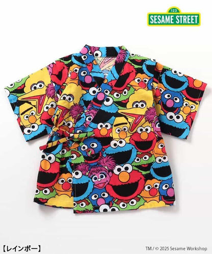 【完全包裹身體】芝麻街 和服