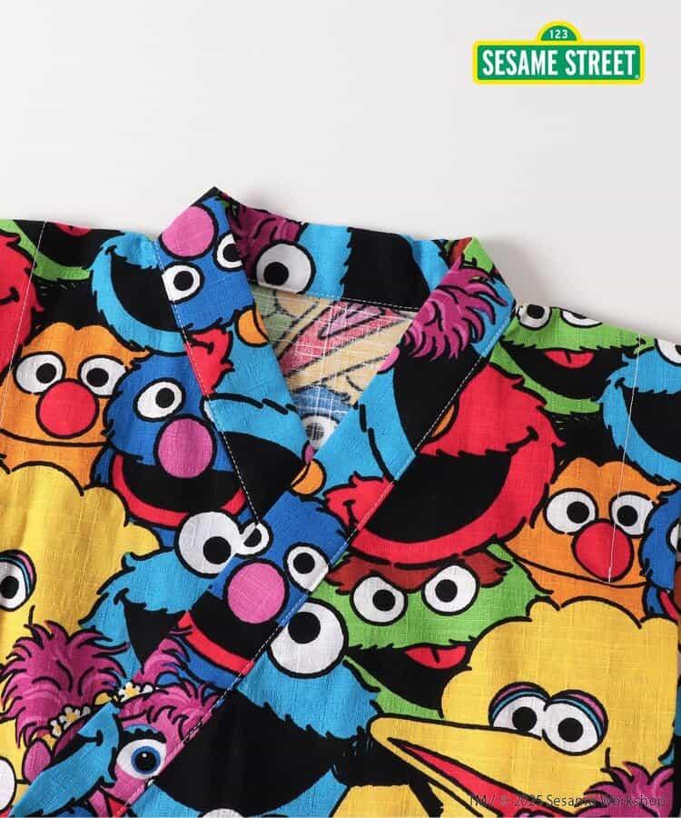 【完全包裹身體】芝麻街 和服