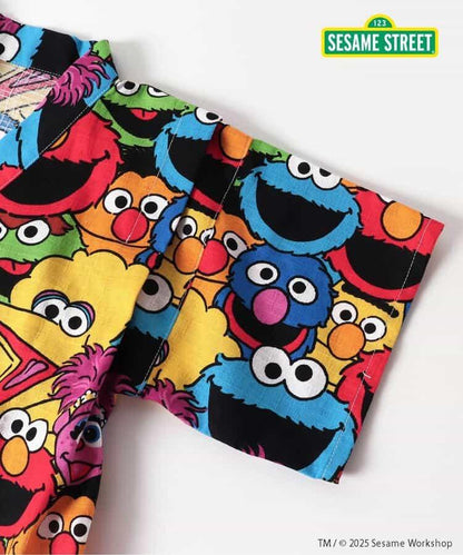 【完全包裹身體】芝麻街 和服